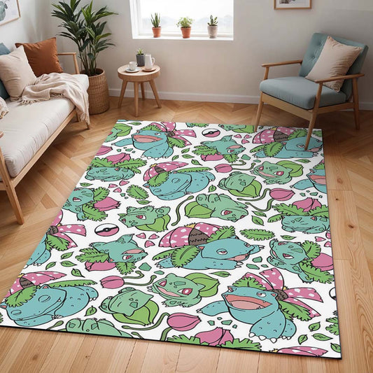Bisaflor Bisaknosp Bisasam Pokémon - Venusaur Ivysaur Bulbasaur Pokemon Teppich - TOK