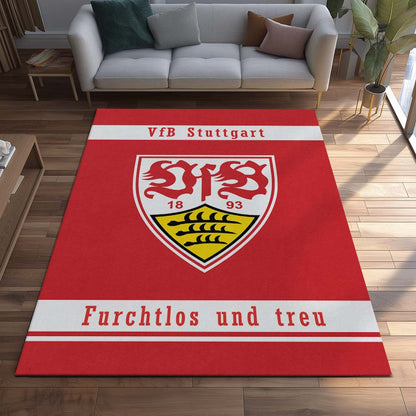 VfB Stuttgart - VfB Stuttgart Teppich 25 - Teppich für Fans
