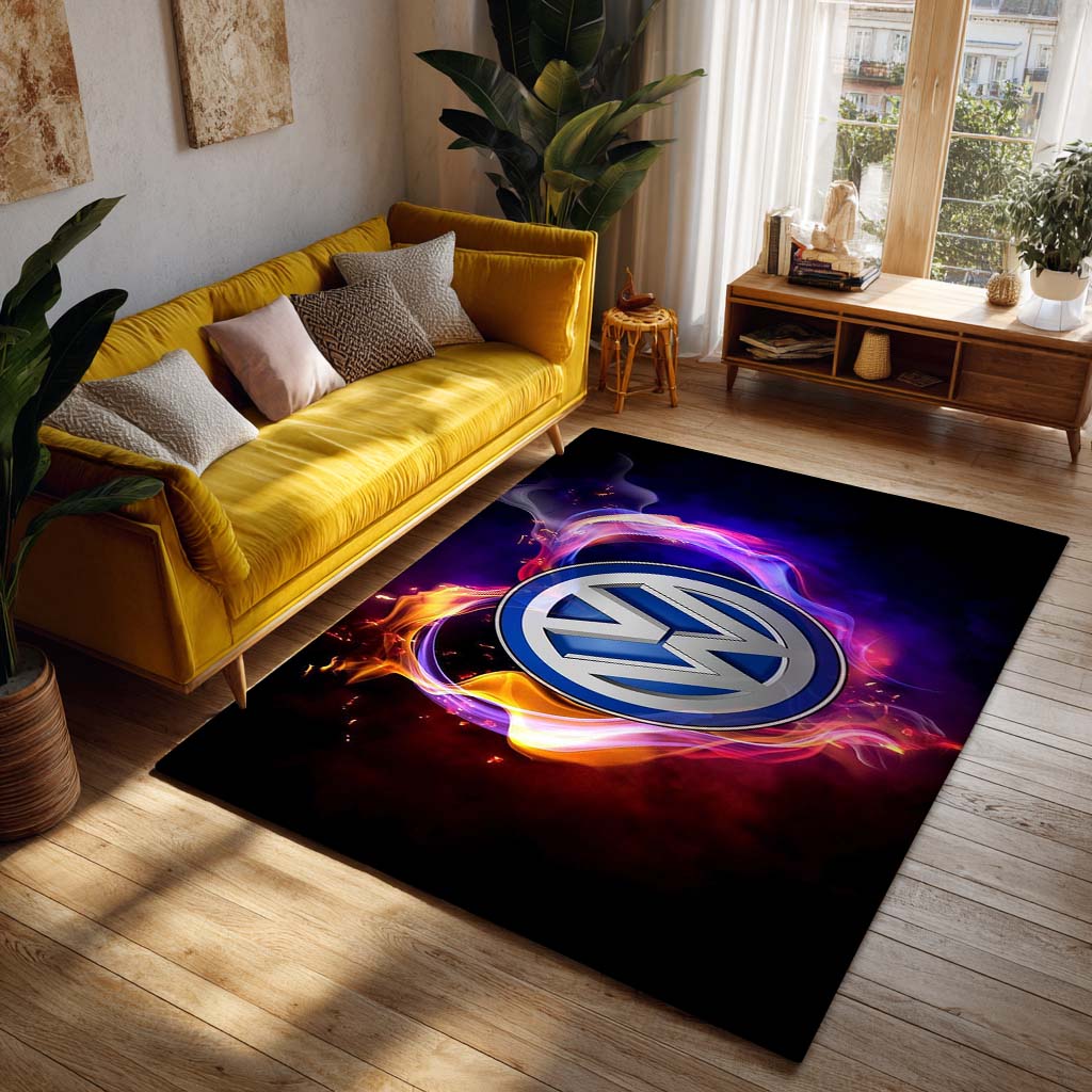 Volkswagen Fire Heart Teppich - Teppich mit Automotiv-Motiv-2