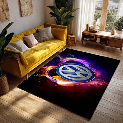 Volkswagen Fire Heart Teppich - Teppich mit Automotiv-Motiv-2