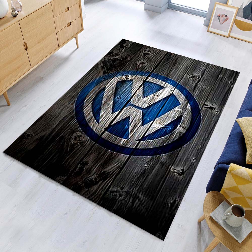 Volkswagen Wooden Style Teppich - Teppich mit Automotiv-Motiv