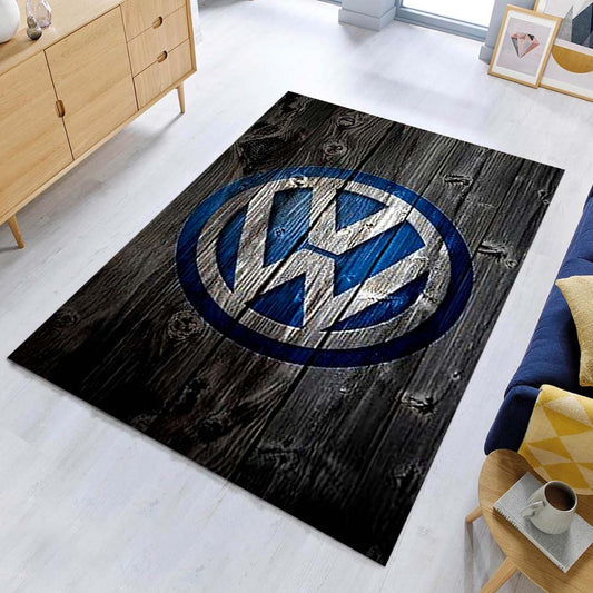 Volkswagen Wooden Style Teppich - Teppich mit Automotiv-Motiv