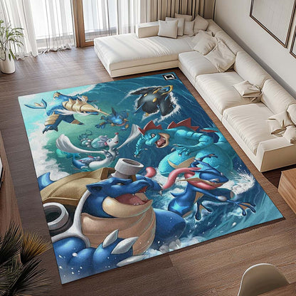 Wasser Pokémon Typ 4 Teppich - TOK 2