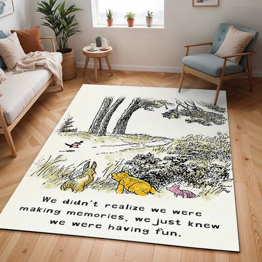 Winnie Pooh und Freunde 16 Teppich - TOK