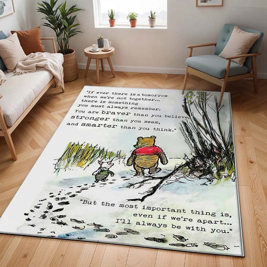 Winnie Pooh und Ferkel Teppich - TOK