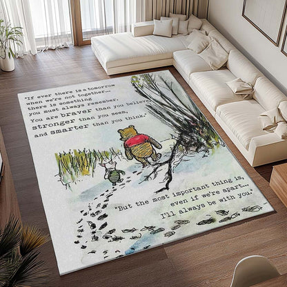 Winnie Pooh und Ferkel Teppich - TOK 2