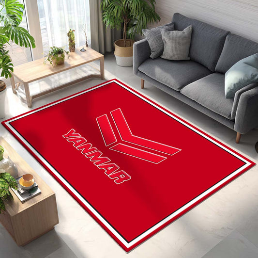 Yanmar Teppich - Teppich mit Automotiv-Motiv