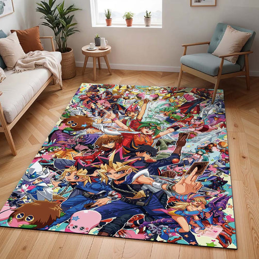 Yu-Gi-Oh – Alle Charaktere 12 Teppich - TOK