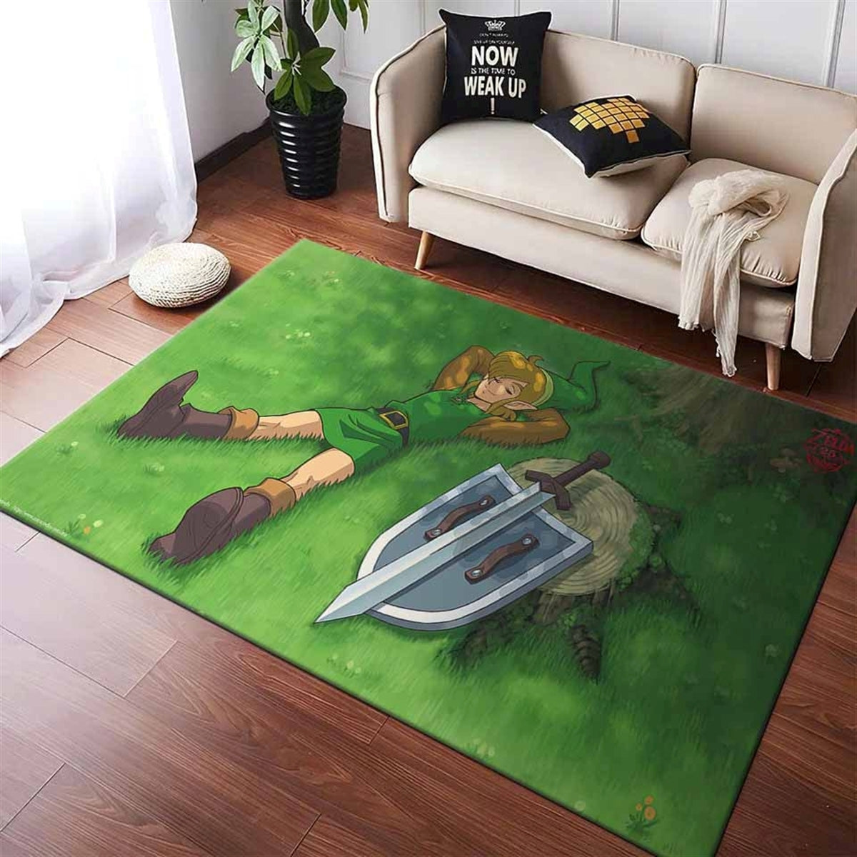 Eine Verbindung zur Vergangenheit Zelda Teppich