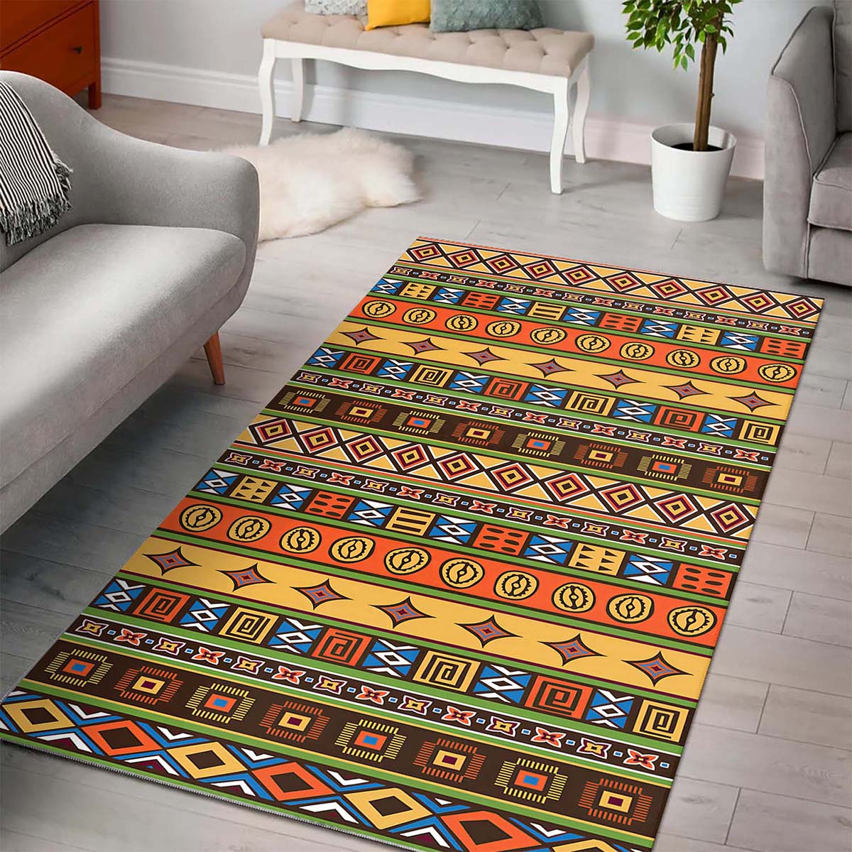 African Nn1810010m Teppich 3