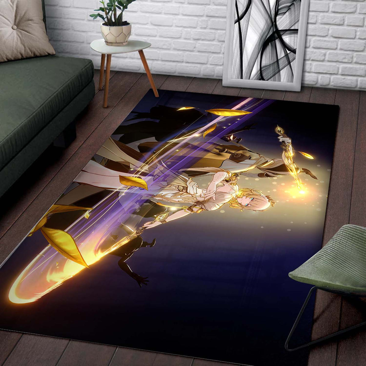 Aglaea Honkai Star Rail Teppich 2