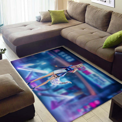 Ahri Kda K Pop Neon Teppich 3