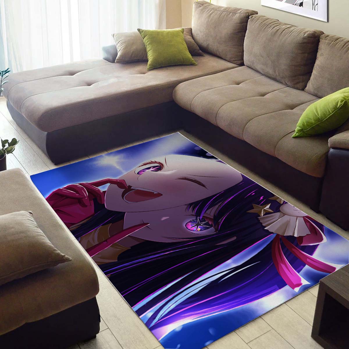 Ai Hoshino 5K Oshi No Ko Teppich 3