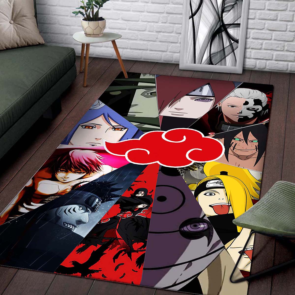 Akatsuki Naruto Anime Teppich 2