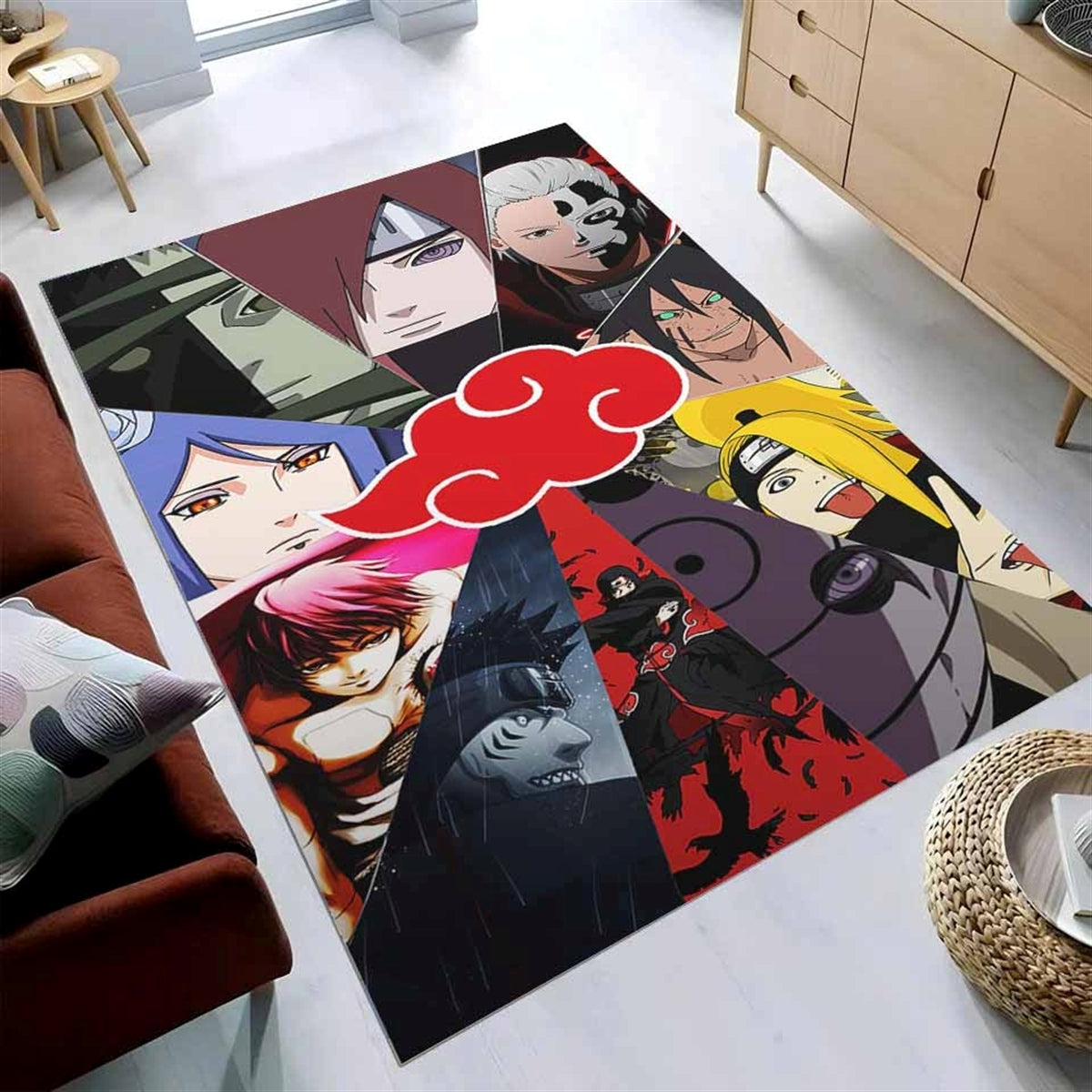 Akatsuki Naruto Anime Teppich
