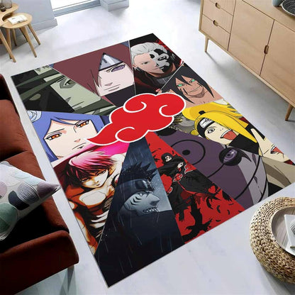 Akatsuki Naruto Anime Teppich