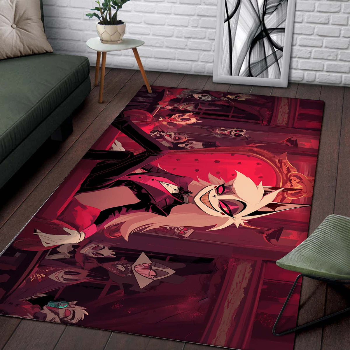 Alastor 8K Hazbin Teppich 2
