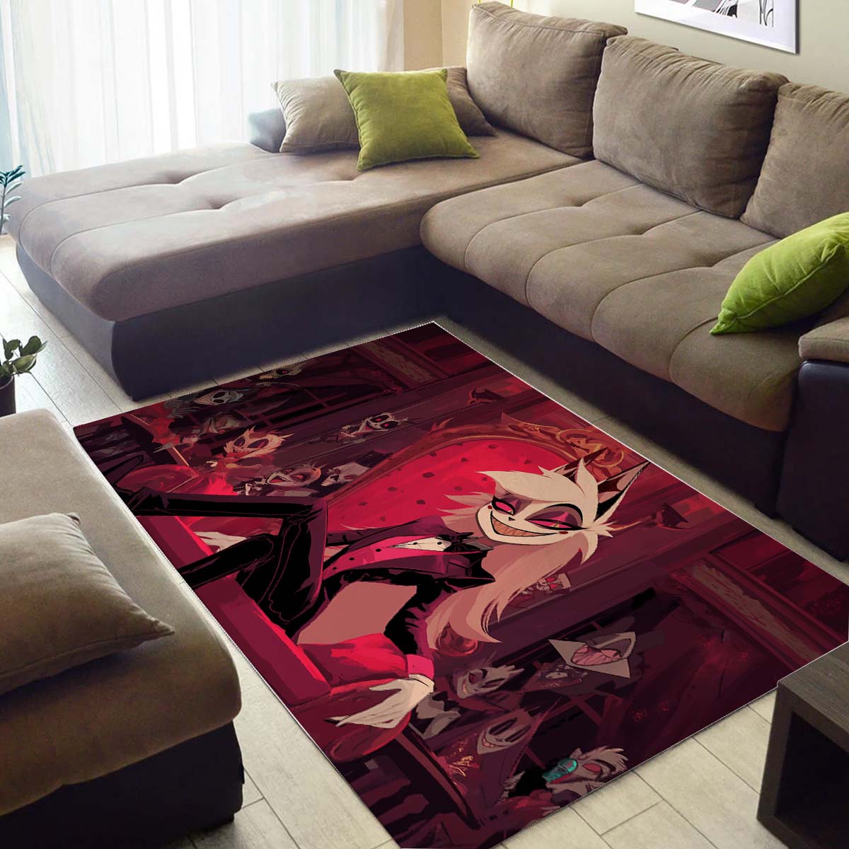 Alastor 8K Hazbin Teppich 3