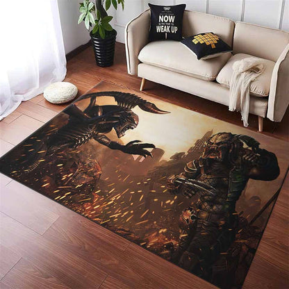 Alien Vs Predator Teppich