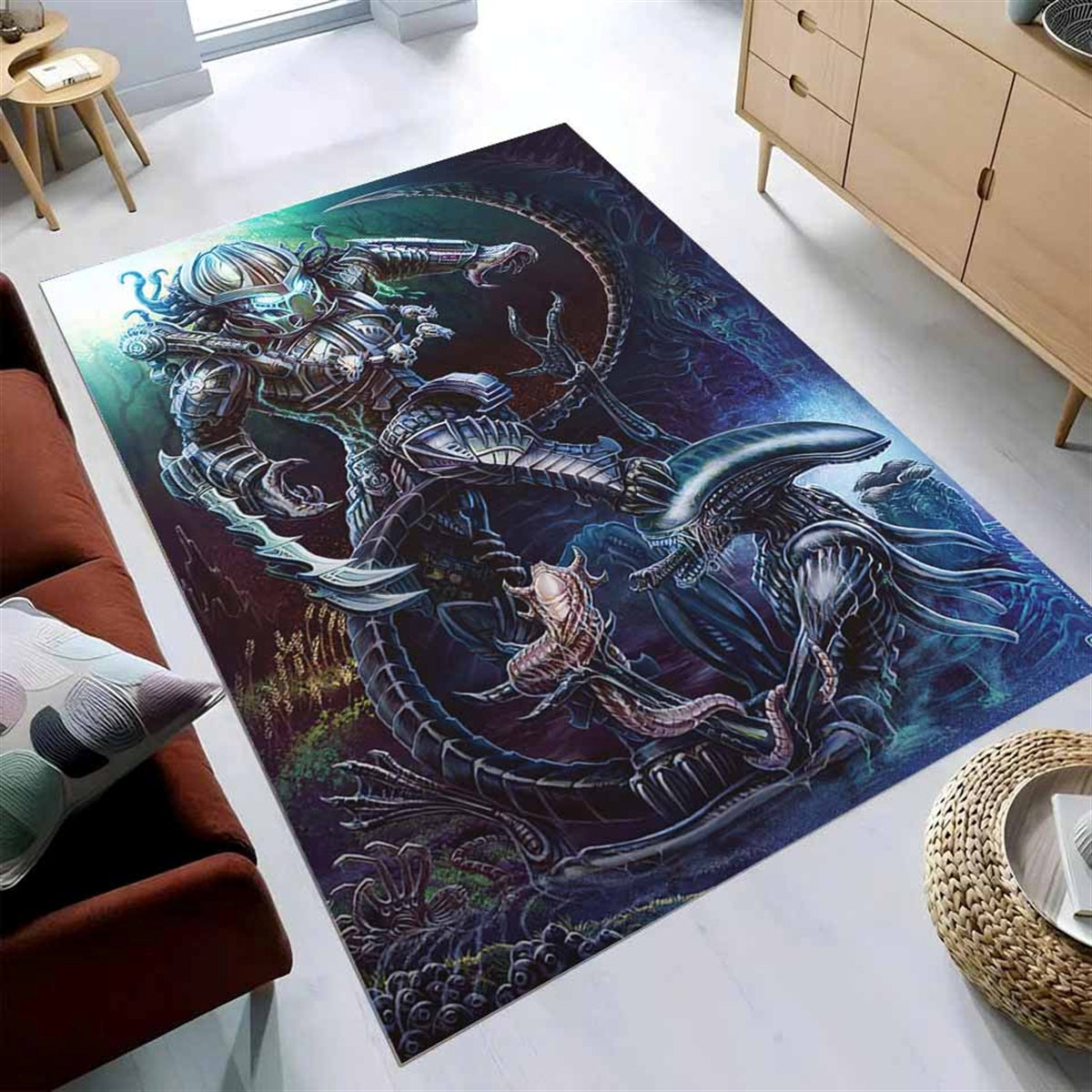 Aliens Vs Predator Teppich