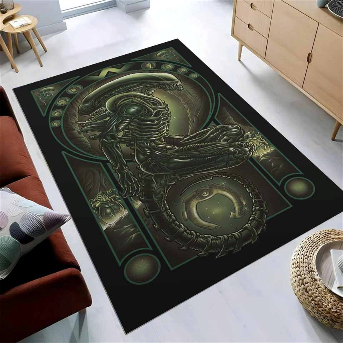 Aliens Teppich