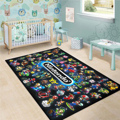 Alle Charakter Nintendo Teppich 3