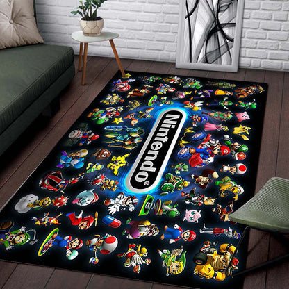 Alle Charakter Nintendo Teppich 2