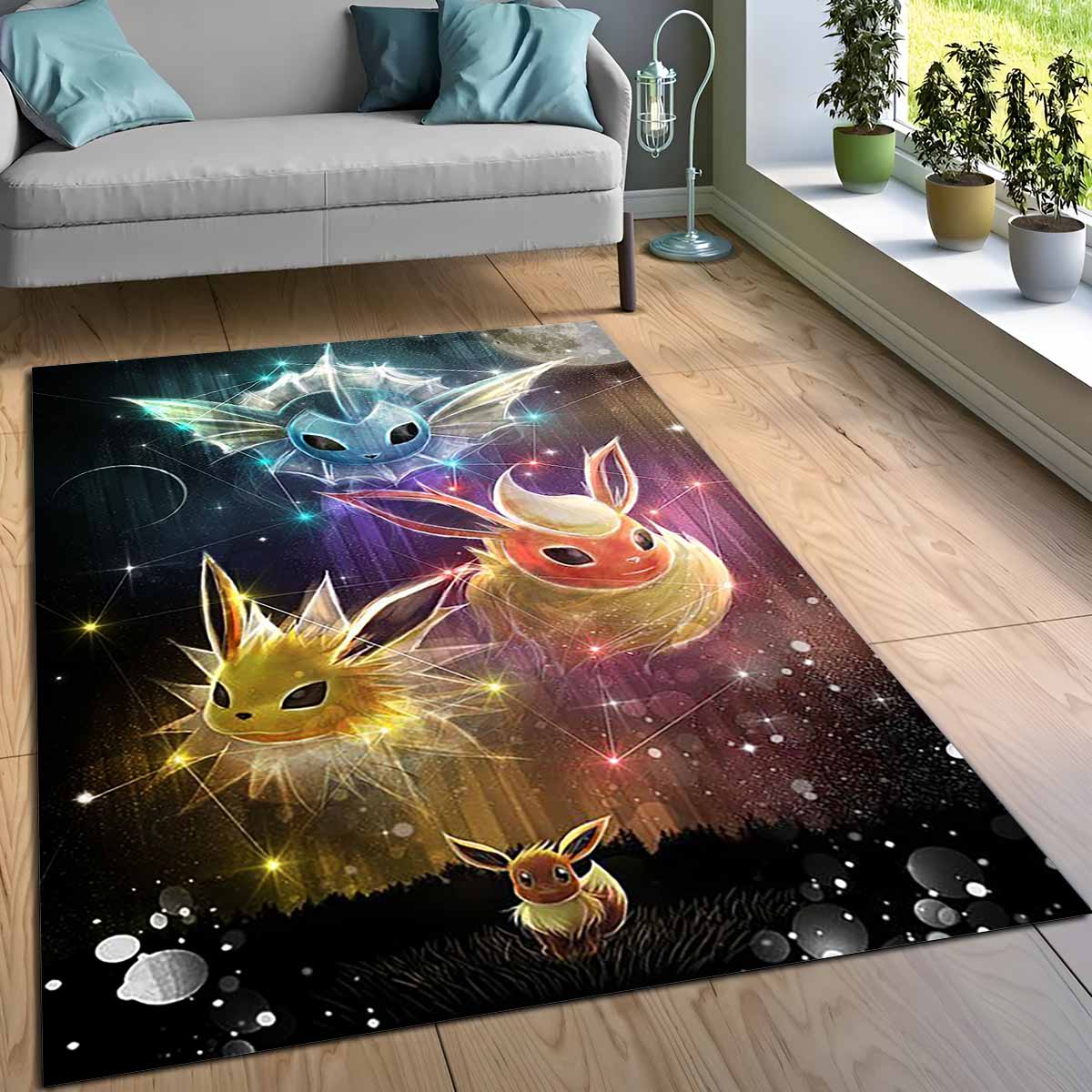 Alle Evoli-entwicklungen Pokmon All Eevee Evolutions Pokemon 1005 Teppich 3