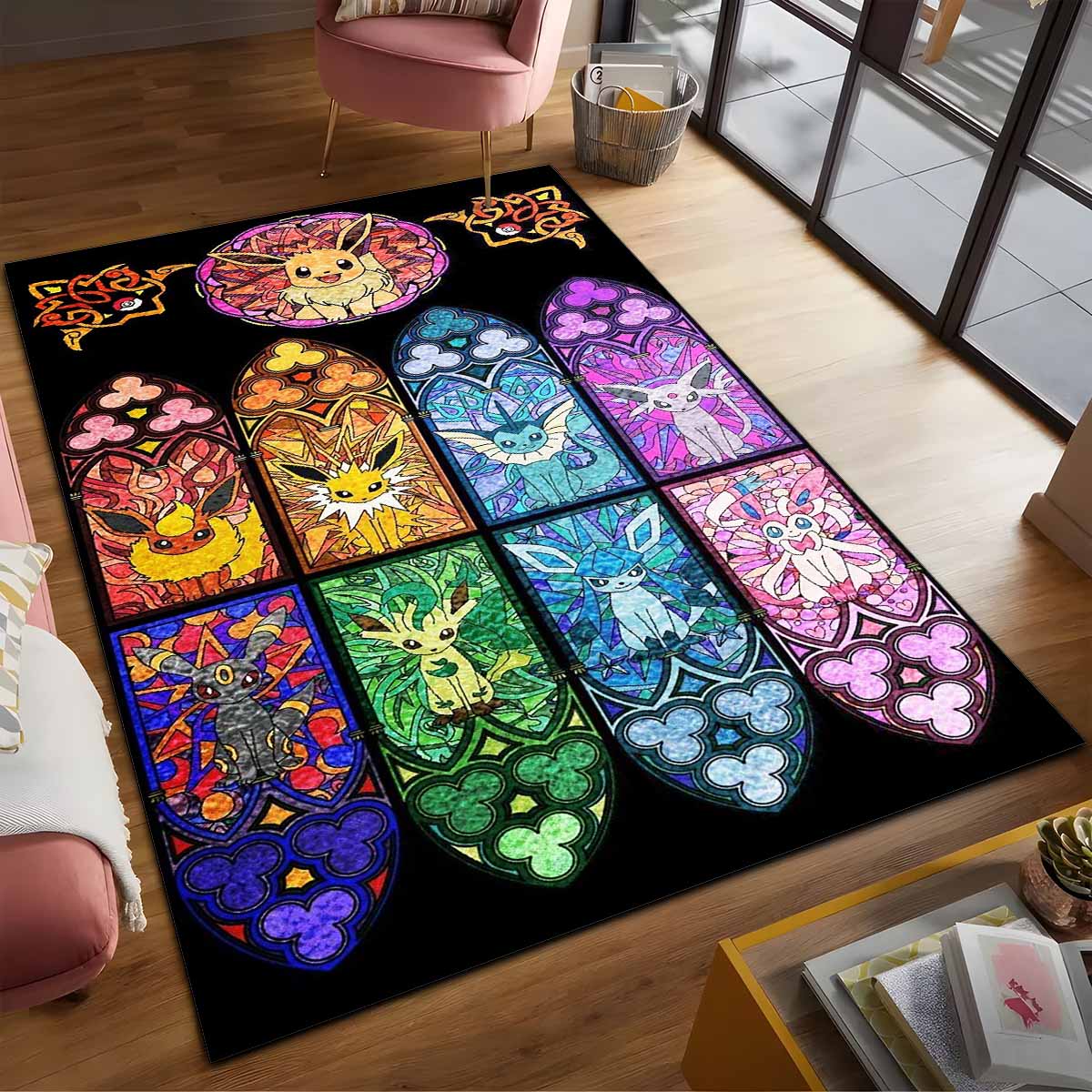 Alle Evoli-entwicklungen Pokmon All Eevee Evolutions Pokemon 1006 Teppich 2