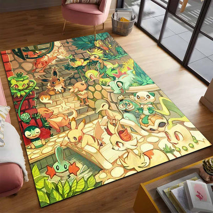 Alle Pflanzen-pokmon 6 Teppich 2
