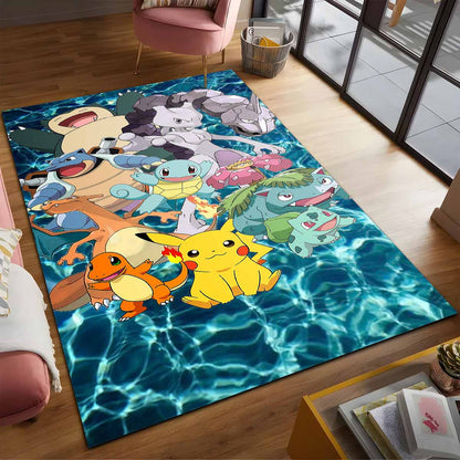 Alle Pokmon 3 Teppich 2