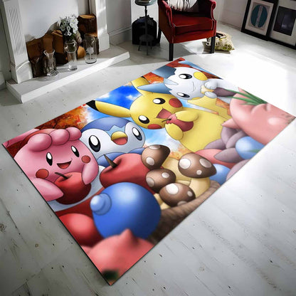 Alle Pokmon 4 Teppich