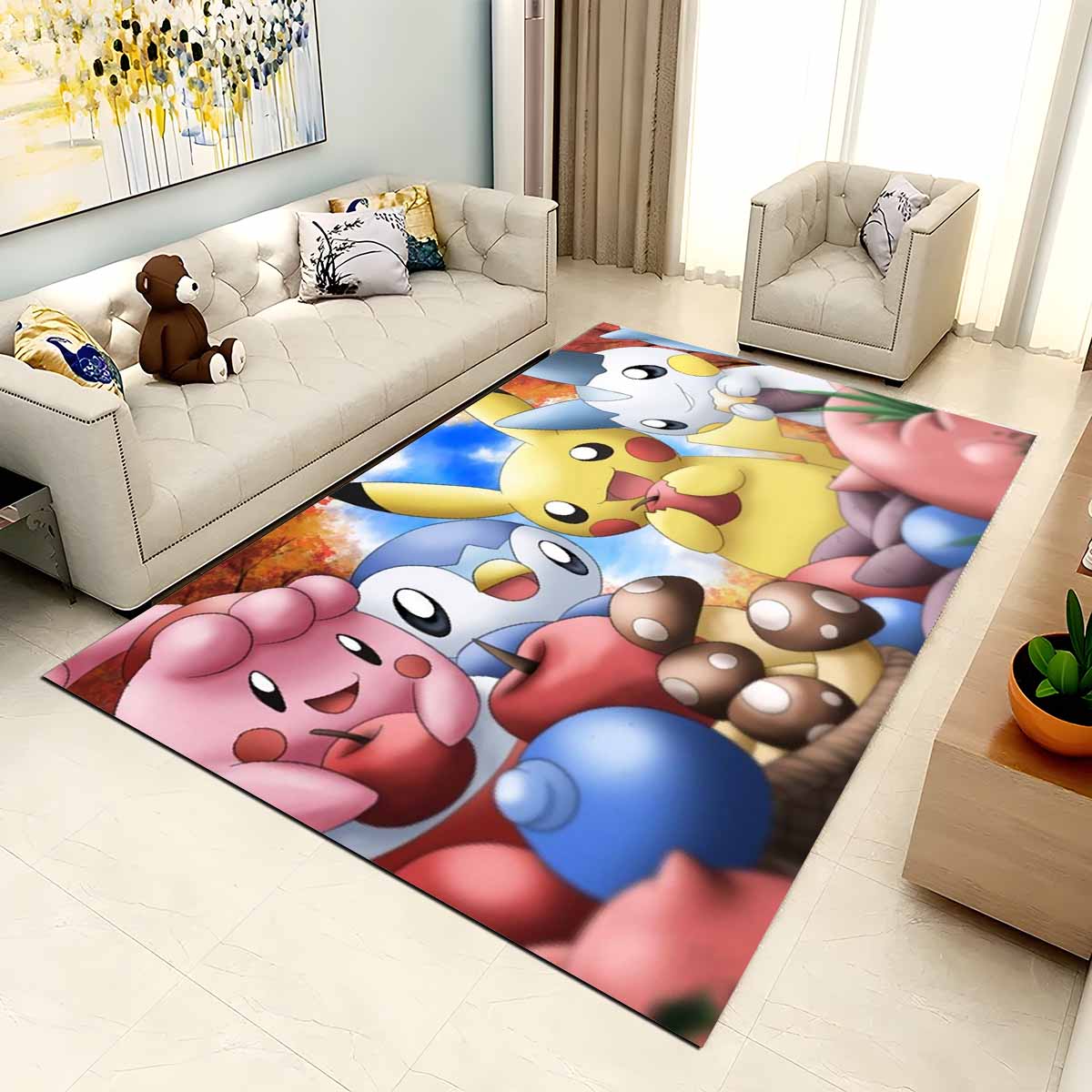 Alle Pokmon 4 Teppich 2