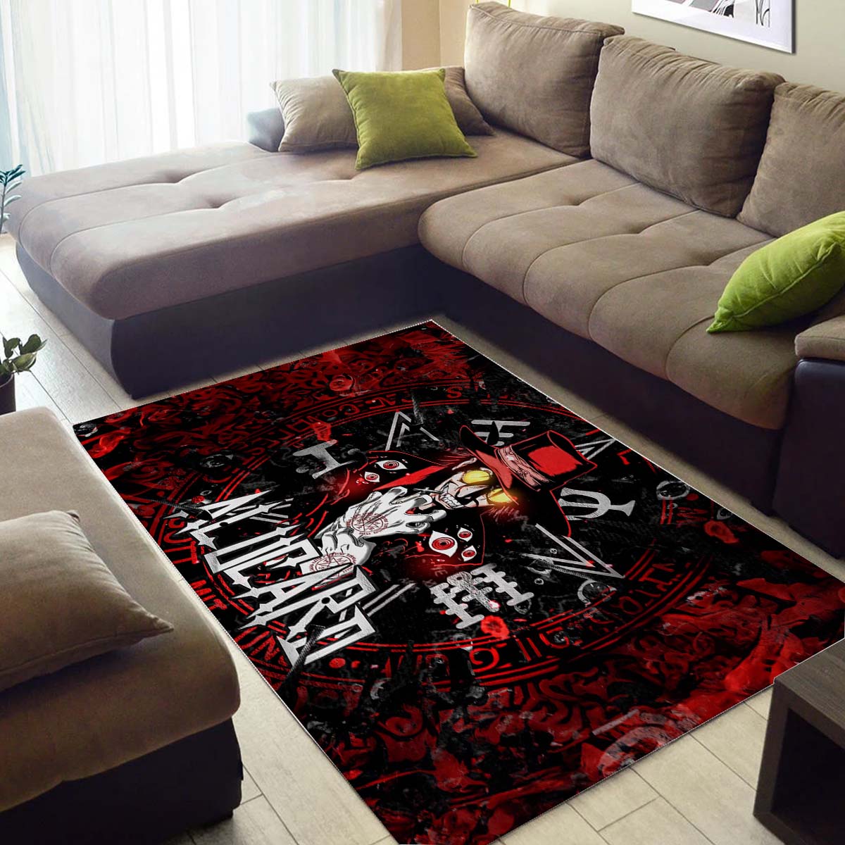 Alucard Ai Art Teppich 3