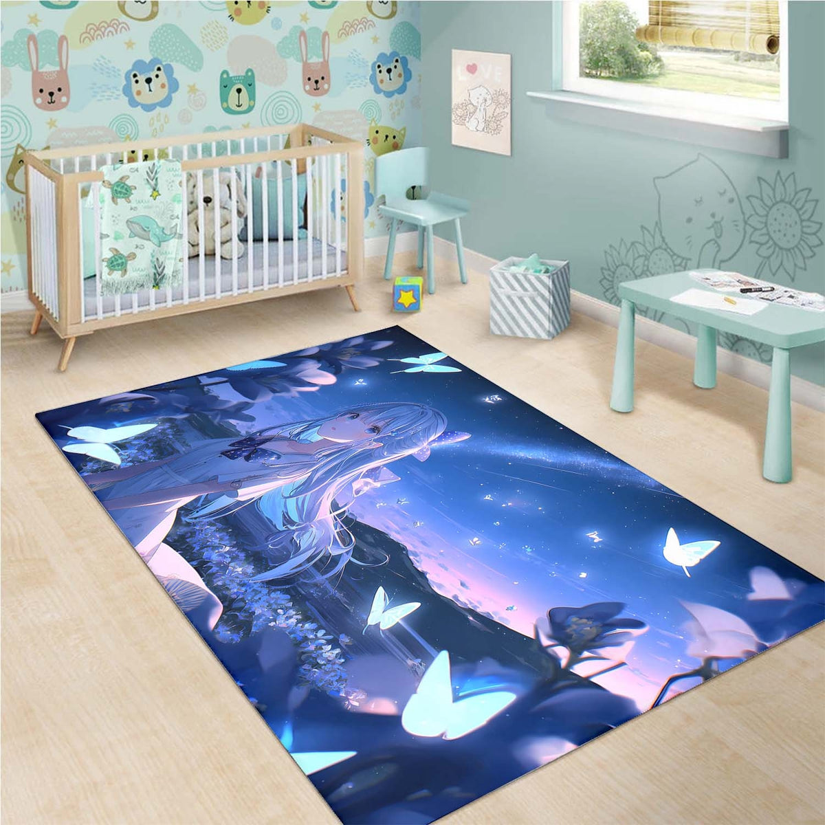 Anime Girl Dream Teppich
