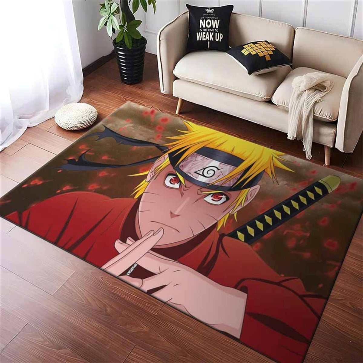 Anime Naruto 23 Teppich