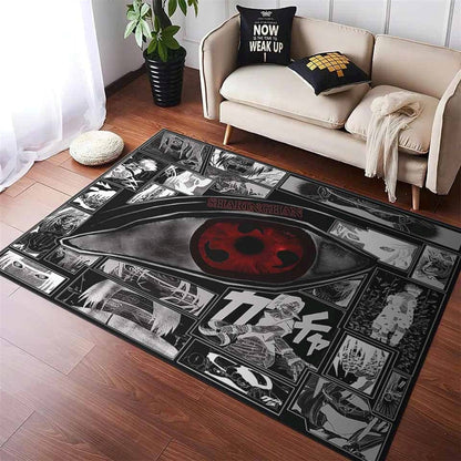Anime Naruto Uchiha Itachi Sharigan 4 Teppich