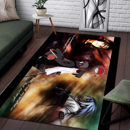 Anime Naruto Uchiha Sasuke And Uchiha Itachi 1 Teppich 2