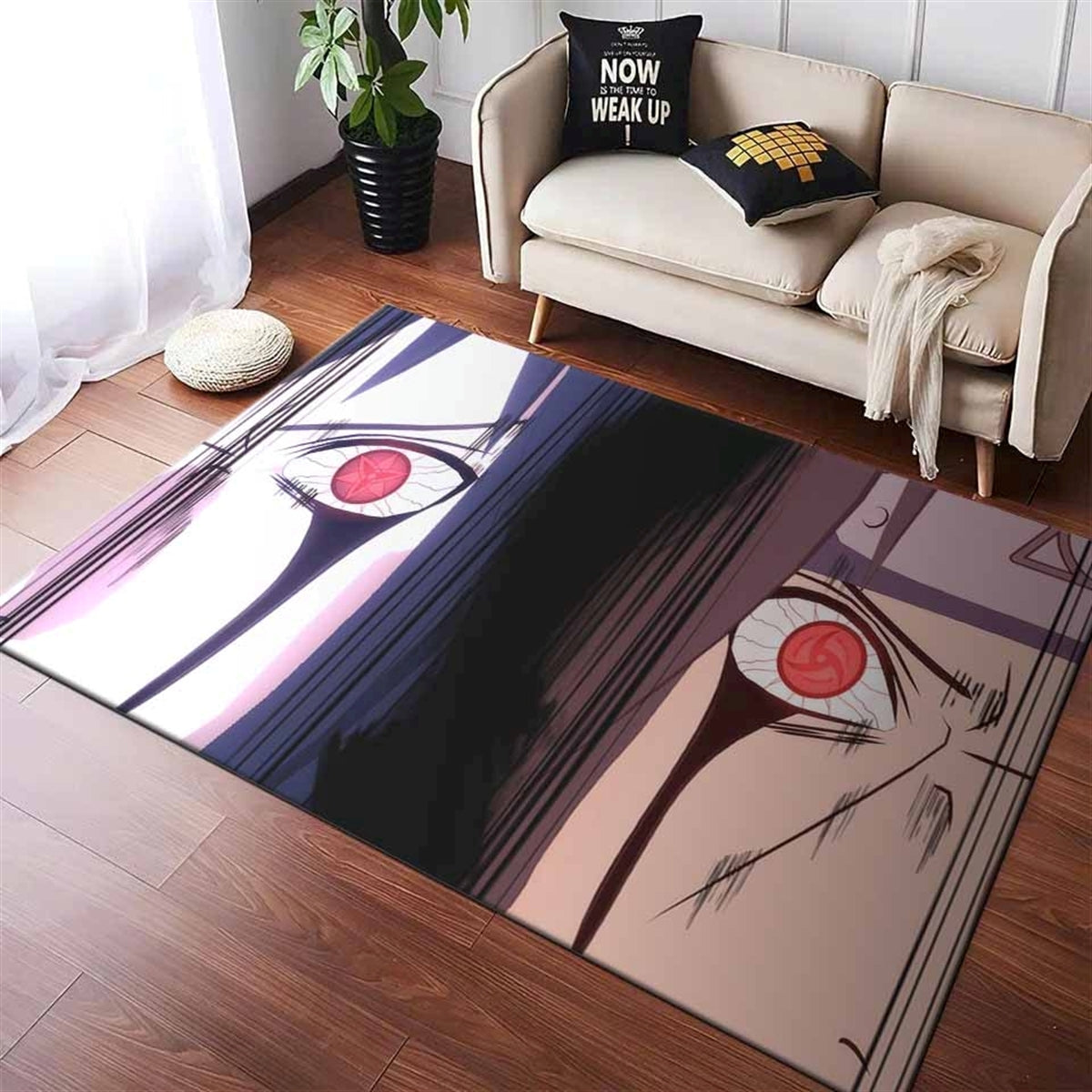 Anime Naruto Uchiha Sasuke And Uchiha Itachi 6 Teppich