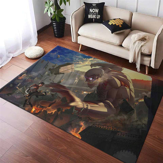 Attack On Titan Movies Teppich