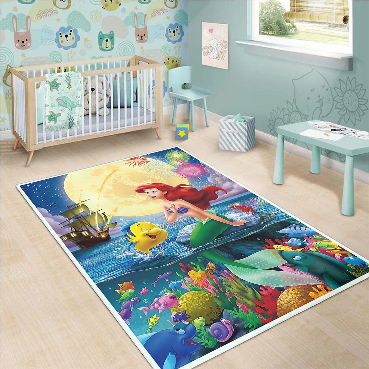 Ariel The Little Mermaid Disney 101 Teppich 3