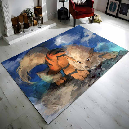 Arkani Pokmon Die Legende Arcanine Pokemon The Legend 4 Teppich