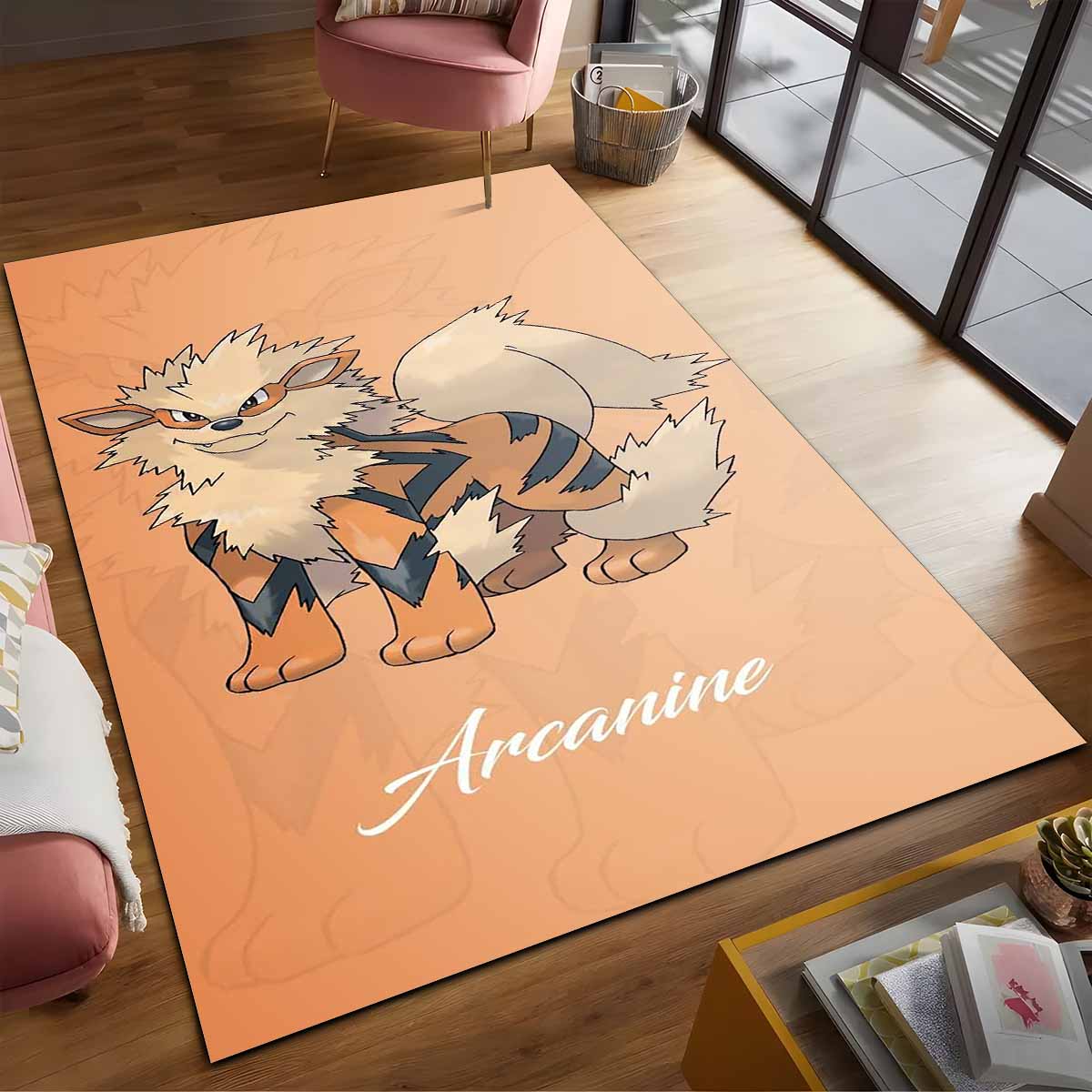 Arkani Pokmon Die Legende Arcanine Pokemon The Legend 5 Teppich 2