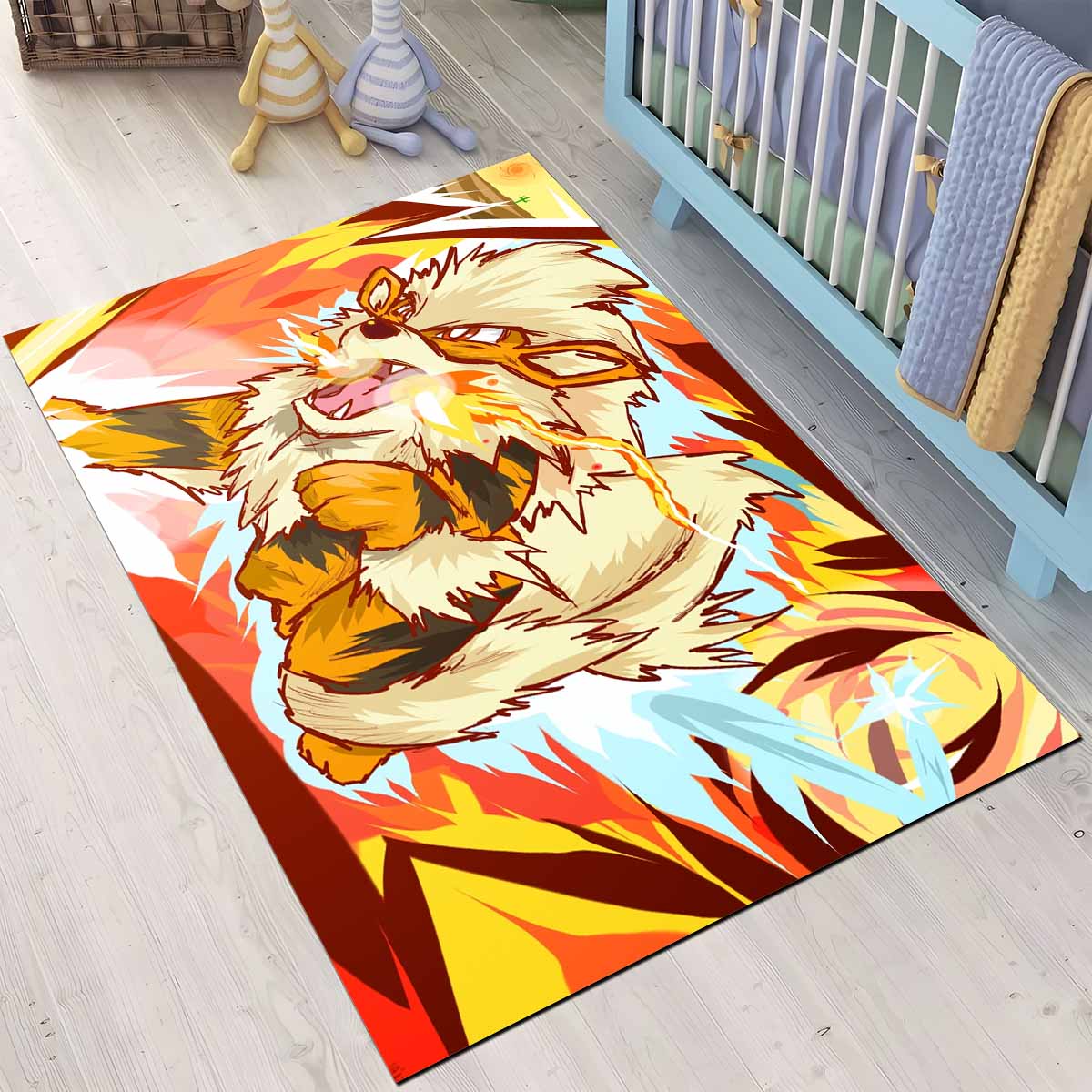 Arkani Pokmon Die Legende Arcanine Pokemon The Legend Teppich 3