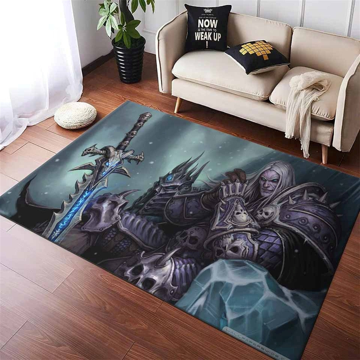 Arthas Menethil The Frozen Throne Teppich