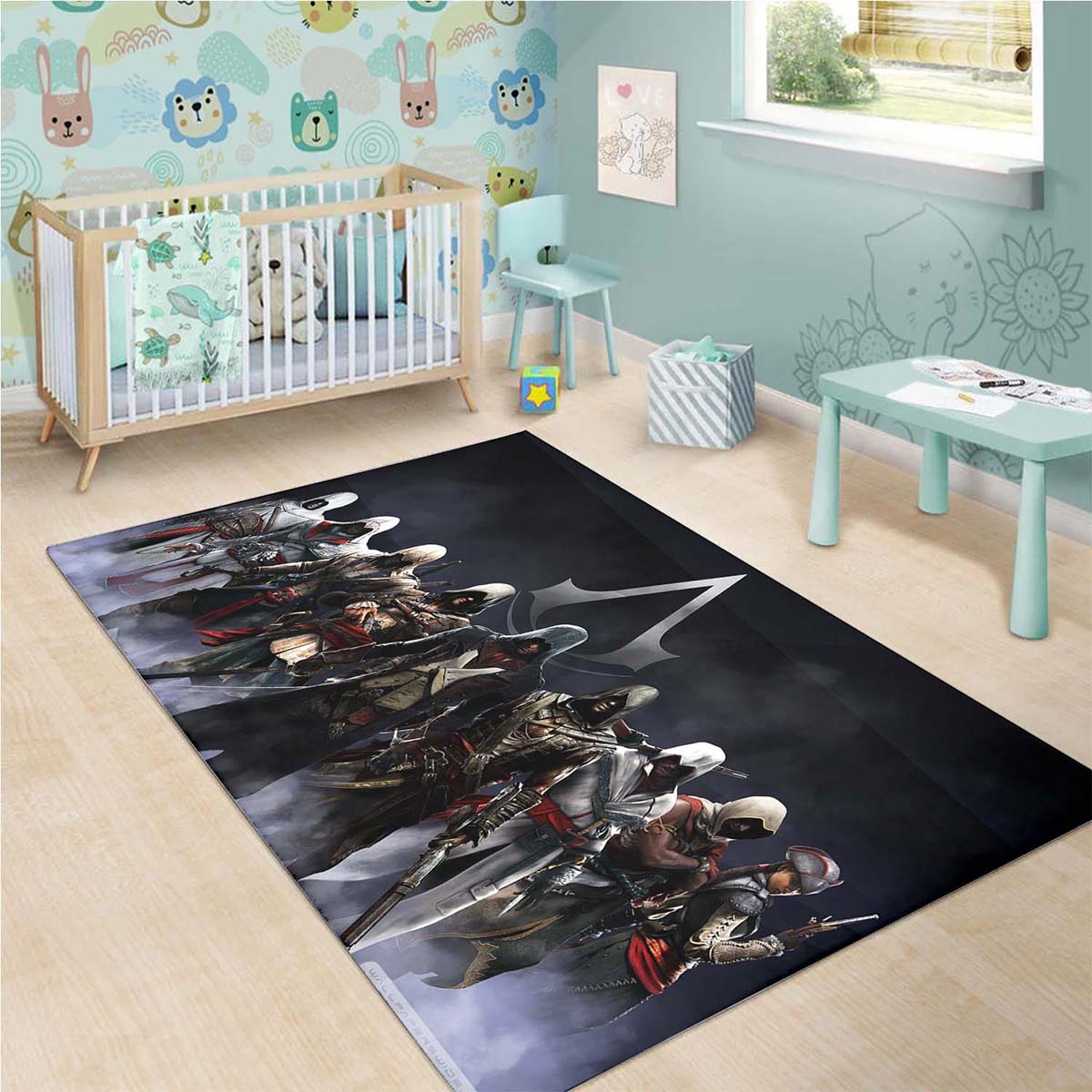 Assassins Creed Artwork Teppich 3
