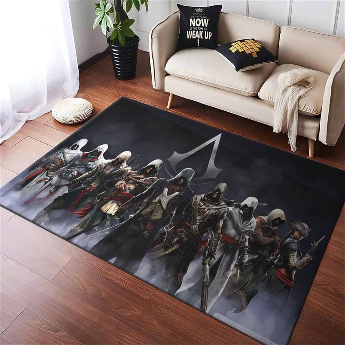 Assassins Creed Artwork Teppich