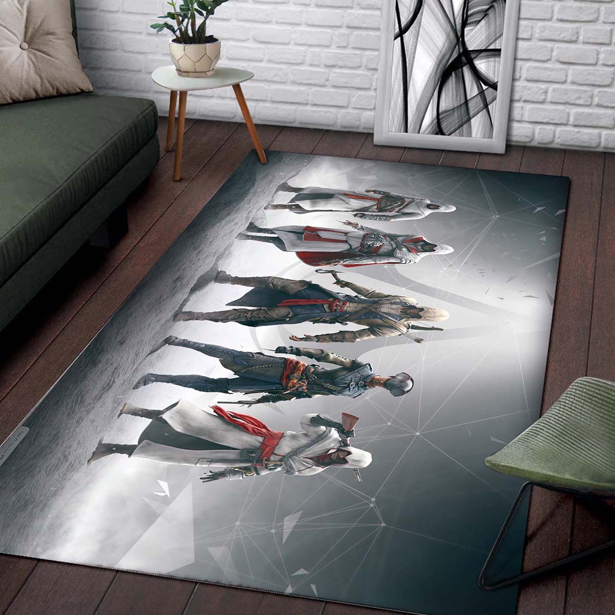 Assassins Creed Character Art Teppich 2