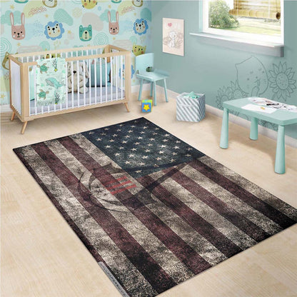 Assassins Creed Iii American Eroded Flag Teppich 3
