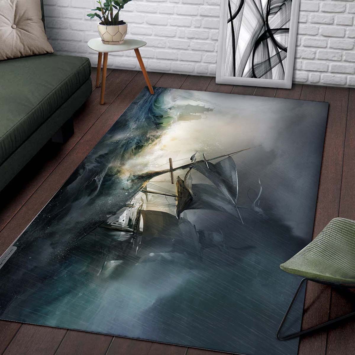 Assassins Creed Iii Ships Teppich 2